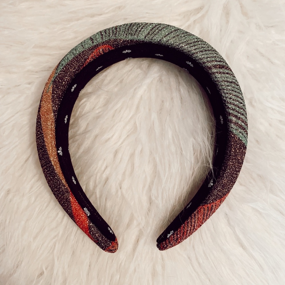 Lele Sadoughi Printed Padded Headband - Picture 1 of 4